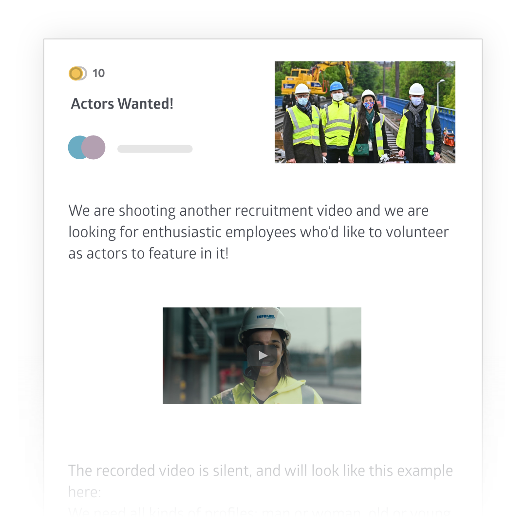 Infrabel employer branding example